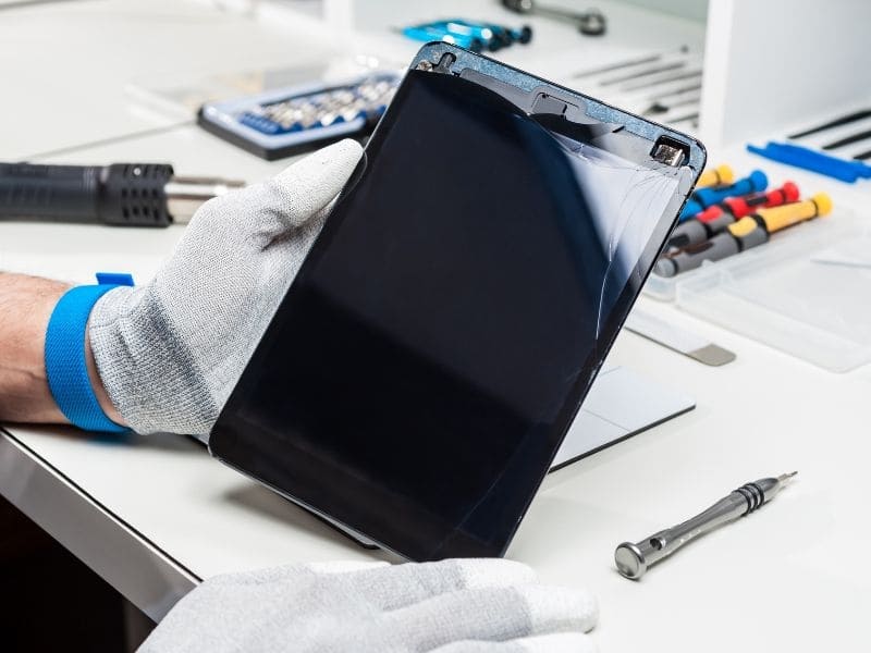 Reparo para tablets